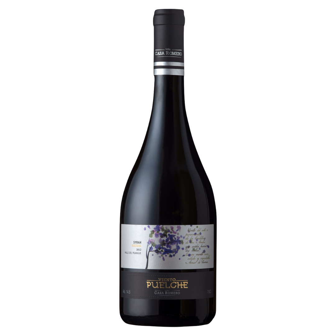Syrah, Viento Puelche, Casa Romero 👉 Socios desde $10.500