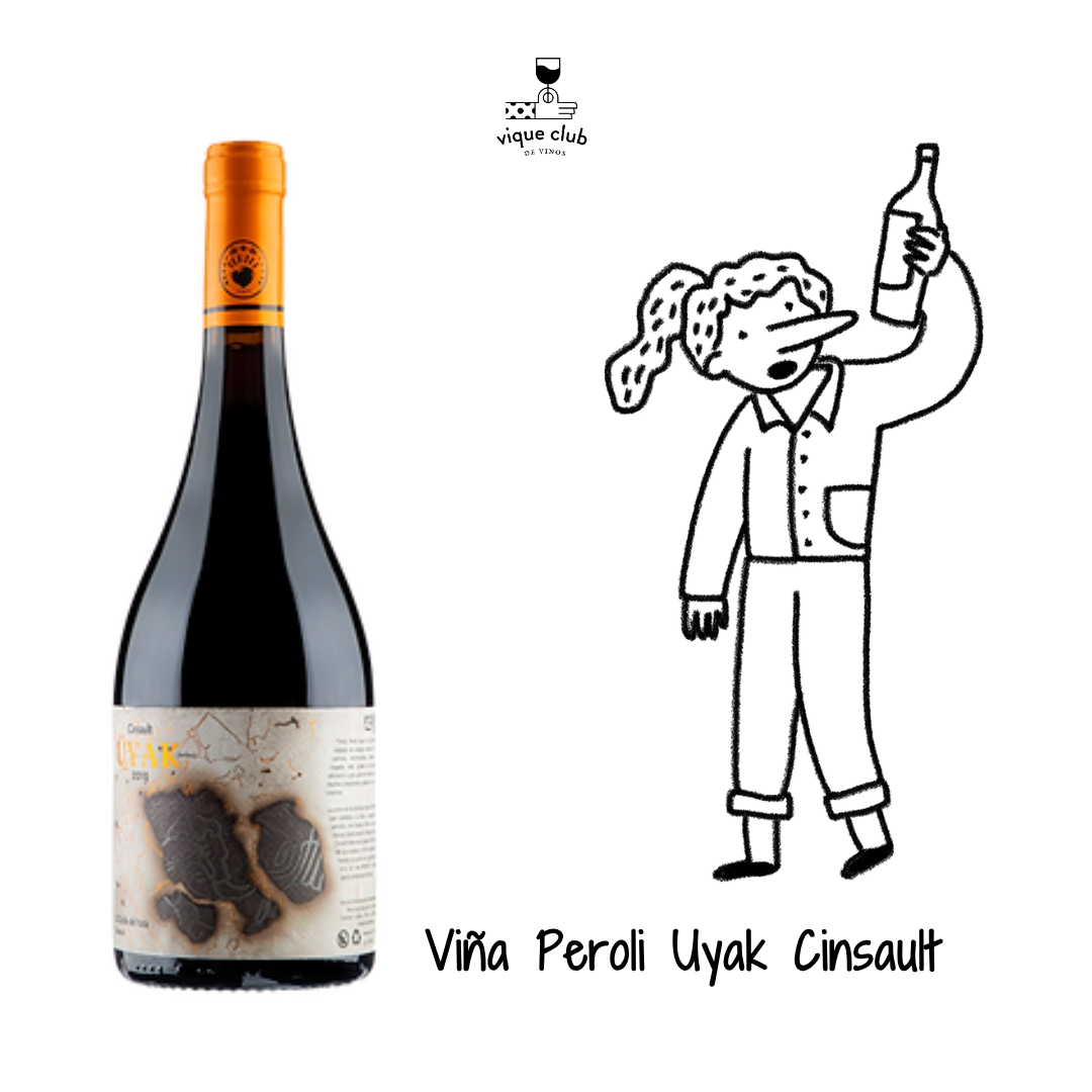 Viña Peroli Üyak Cinsault 👉Socios $10.400