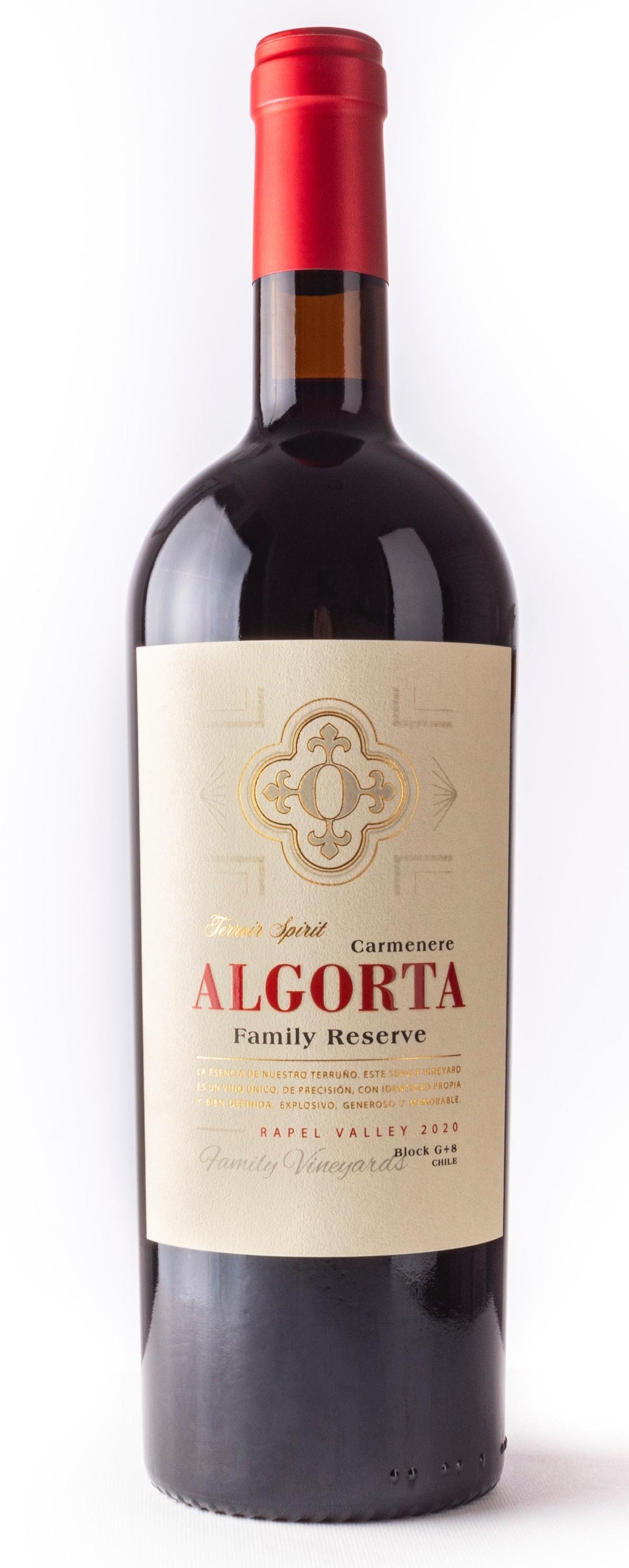 Cabernet Sauvignon, family reserve, Algorta