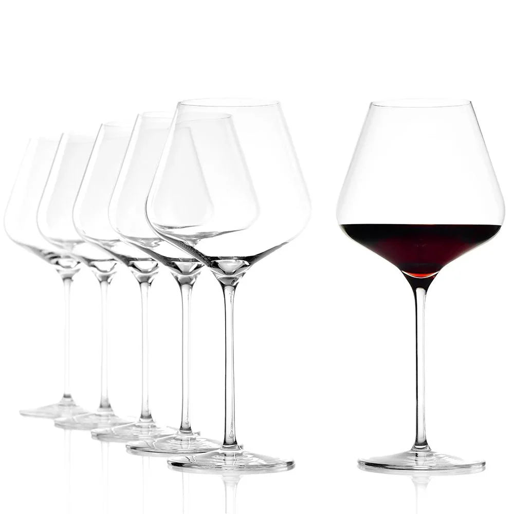 Set 6 Copas Burgundy 710 ml Stölzle Quatrophil