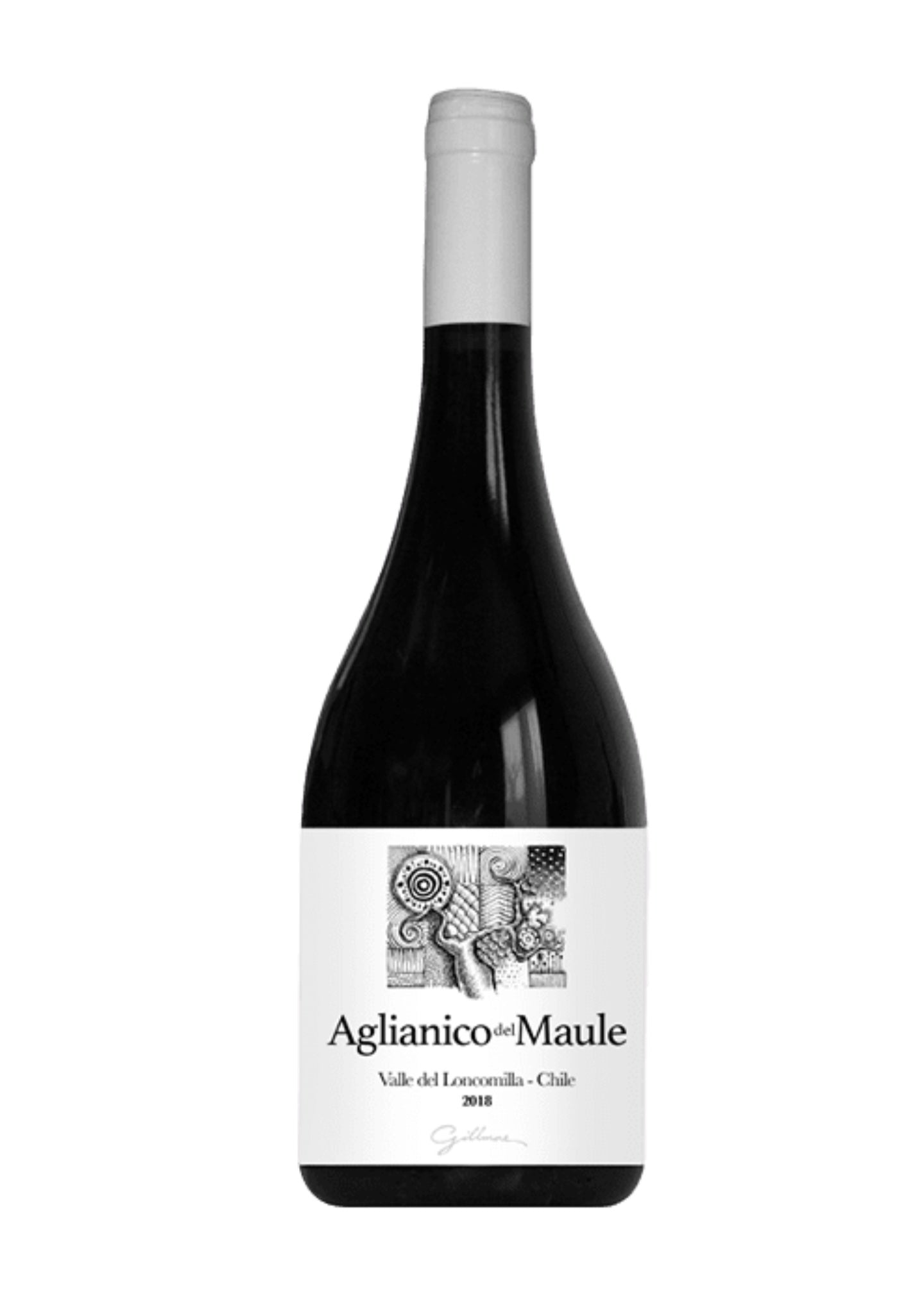 Aglianico, DelMaule, viña Gillmore