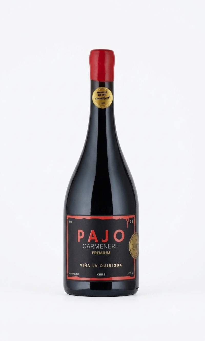 Carmenere, premium, pajo, viña la quirigua