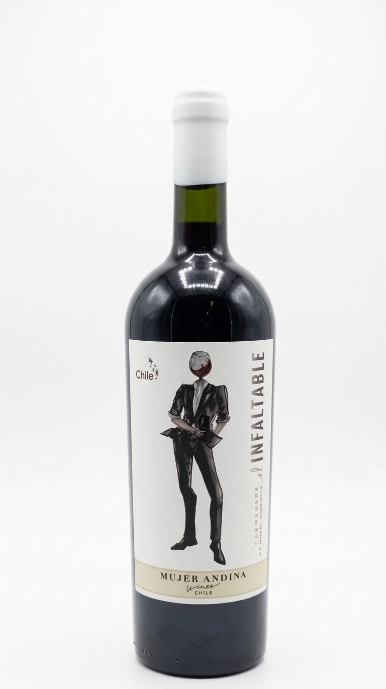 Carmenere, Infaltable, Mujer Andina