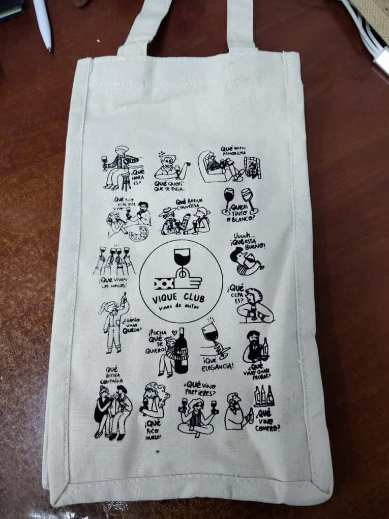 Bolsa genero 2 vinos