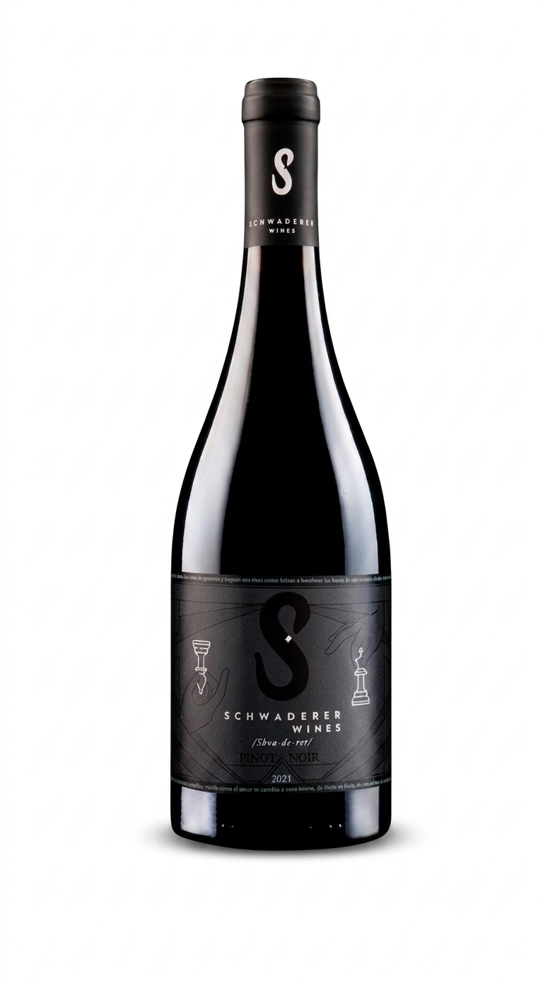 Pinot noir, viña Schwaderer