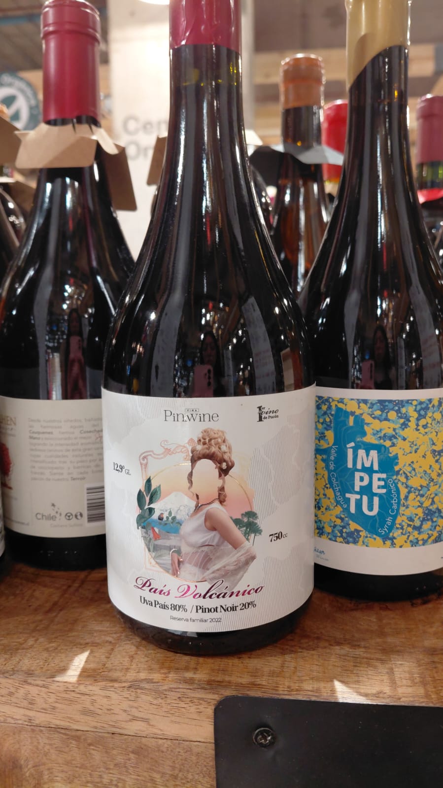 Blend País/Pinot Noir, Pucón, Viña Pinwine