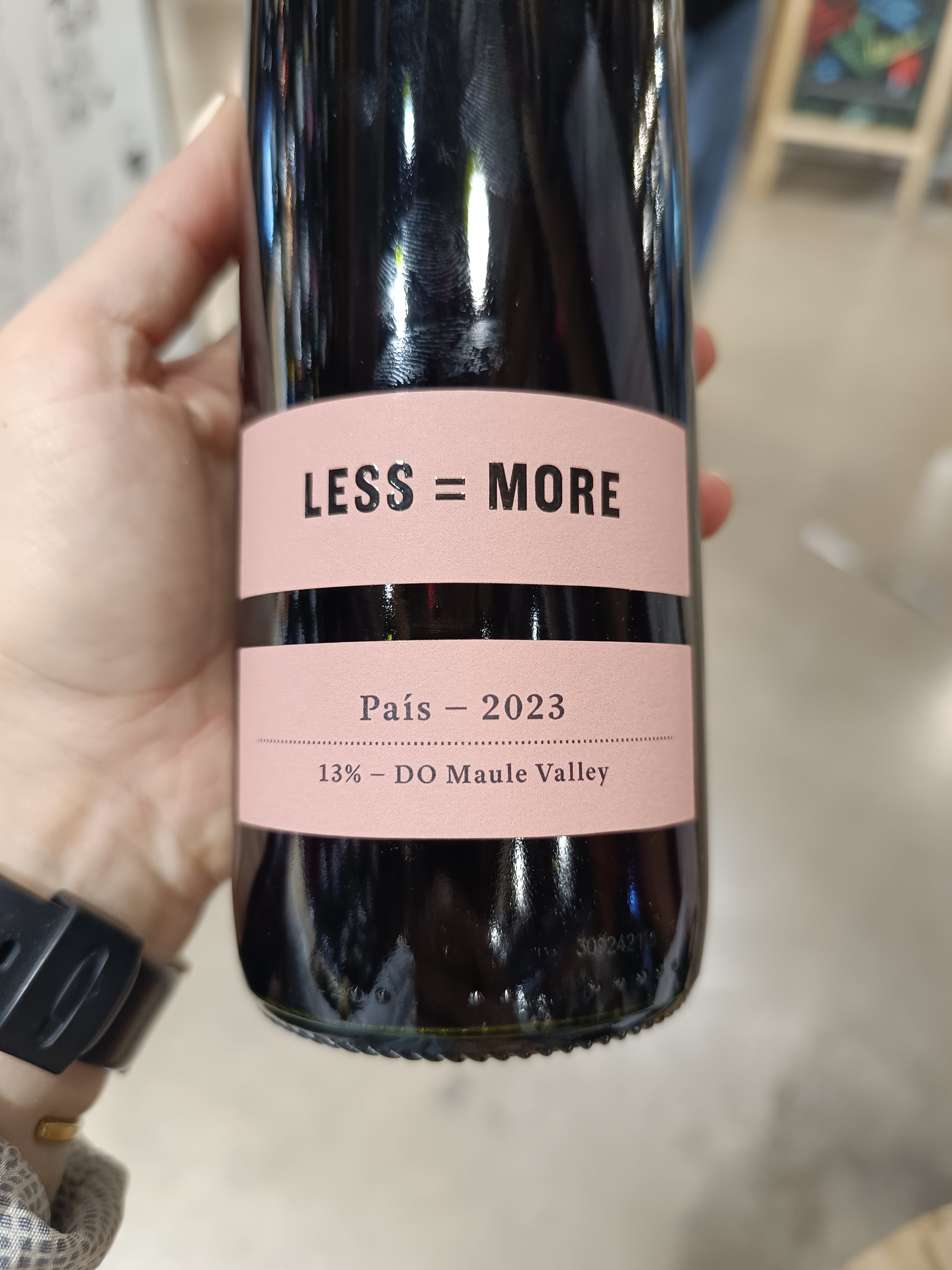 País, Less is more, Maule