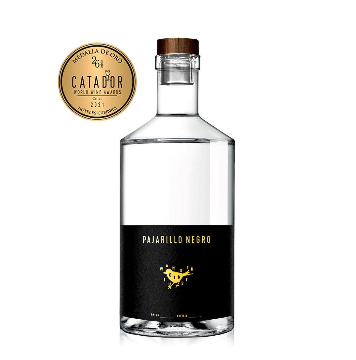 Gin, pajarillo negro, destilería zunda