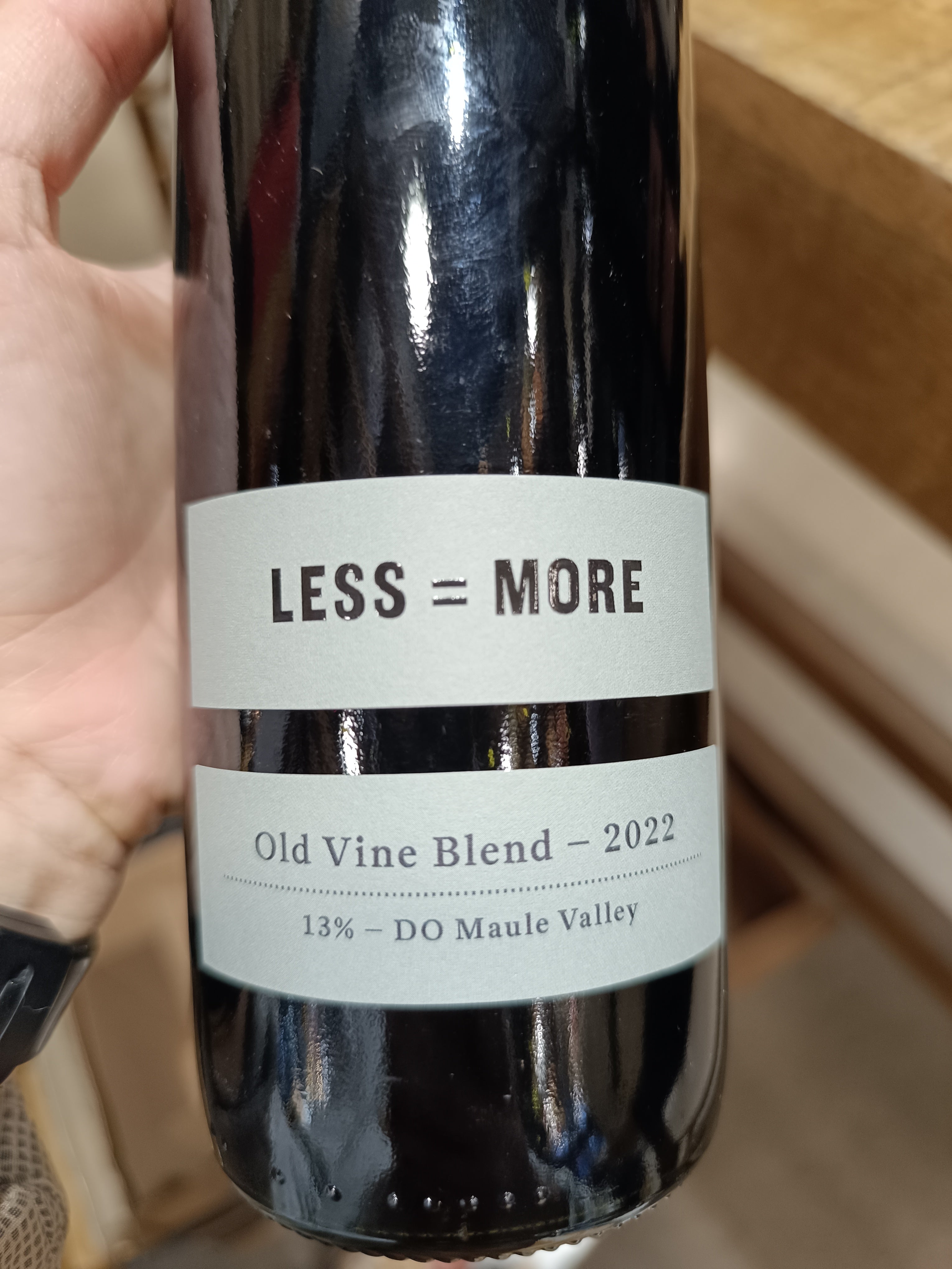 Blend, less is more, Maule
