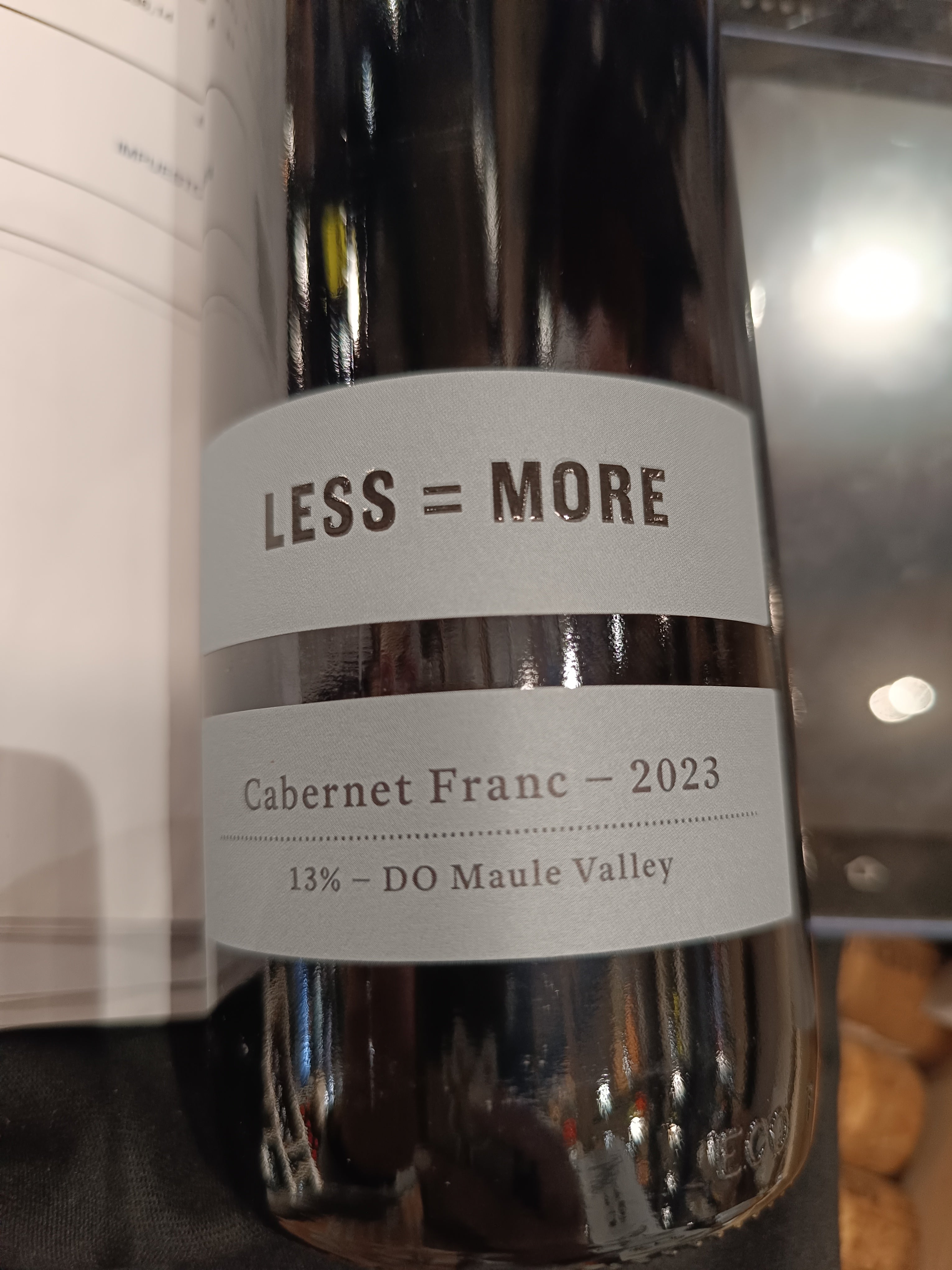 Cabernet Fran, less si more, Maule, 2023