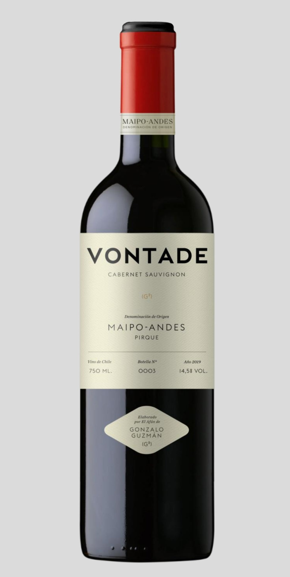 Cabernet Sauvignon, Vontade, Premium, Gonzalo Guzmán