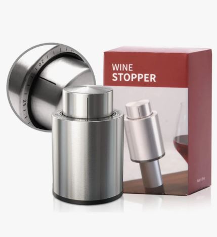 Tapón De Sellado Al Vacío Para Vino Con Indicador De Fecha