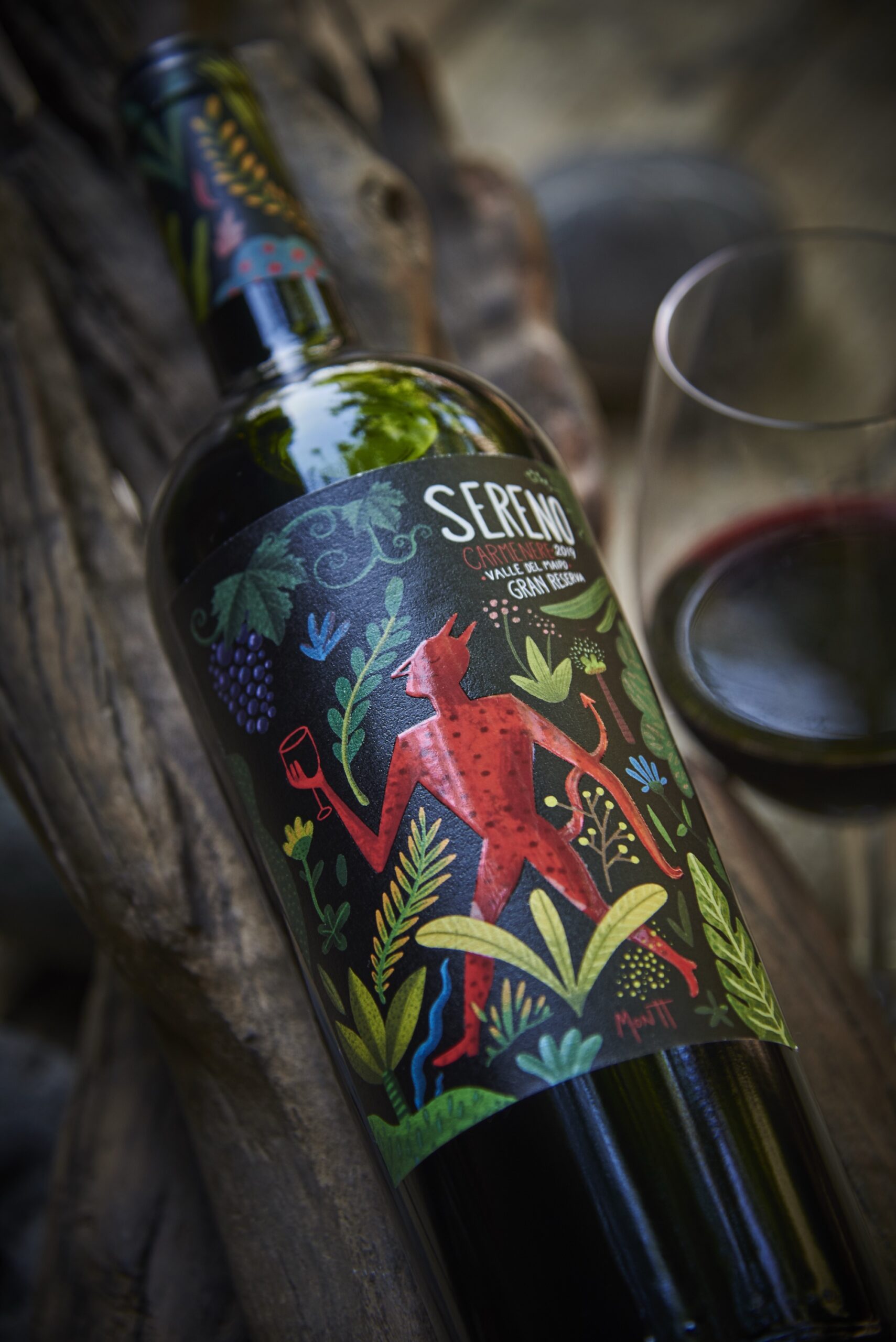 Carmenere, Sereno, Gran reserva, Cuatro almas